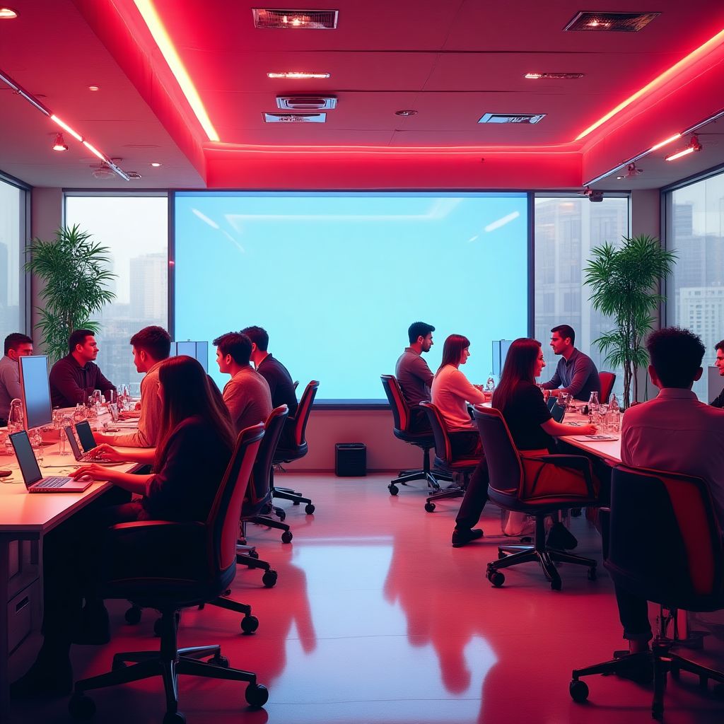 Equipo de FinTechAR en oficina moderna
